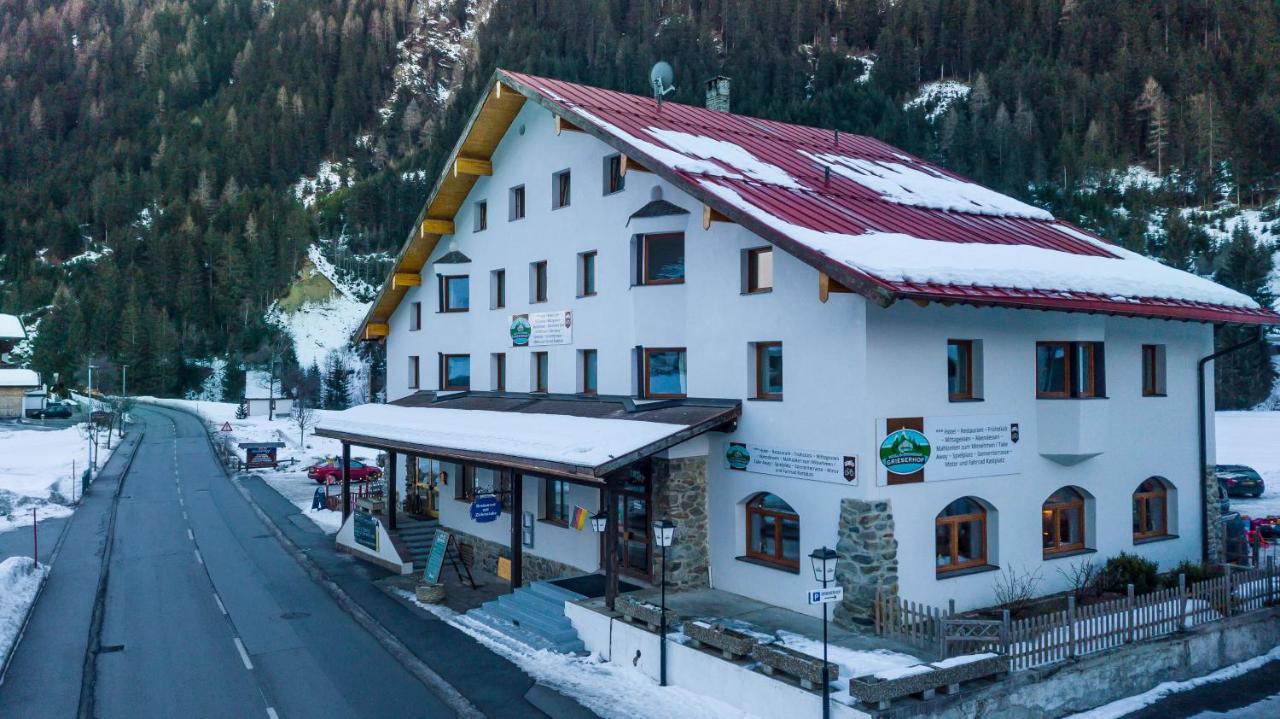 Alpengasthof Hotel Grieserhof Gries im Sellrain Exteriér fotografie